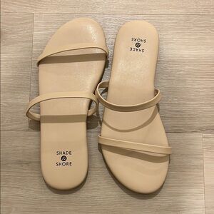 Shade & Shore Women's Neutral Tan Sandals